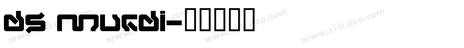 DS Mufdi字体转换